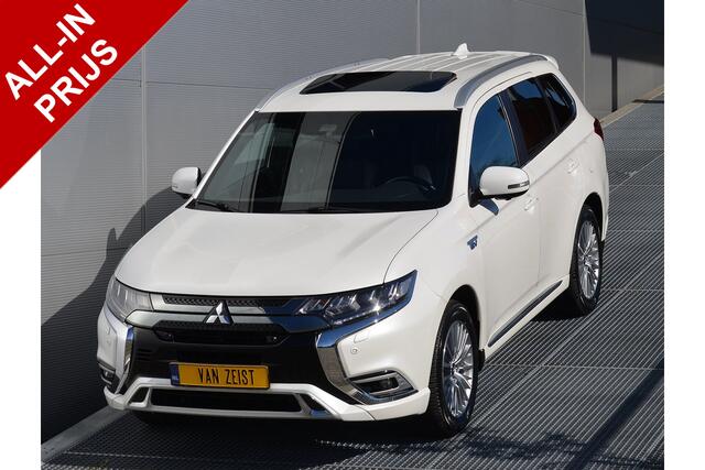Mitsubishi OUTLANDER PHEV 2.4 INSTYLE 4WD | PLUG IN HYBRID | FULL OPTIONS | SoH 78% | SCHUIFDAK | ALL SEASON BANDEN | ADAPTIEF CRUISE | TREKHAAK 1500KG | FABRIEKSGARANTIE TOT 23-10-2028* | ALL IN RIJKLAARPRIJS