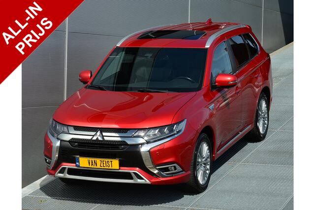 Mitsubishi OUTLANDER PHEV 2.4 INSTYLE 4WD | PLUG IN HYBRID | FULL OPTIONS | SoH 84% | SCHUIFDAK | ADAPTIEF CRUISE | TREKHAAK 1500KG | ALL SEASON BANDEN | FABRIEKSGARANTIE TOT 03-02-2028* | ALL IN RIJKLAARPRIJS