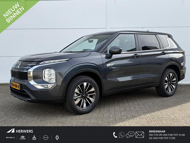 Mitsubishi OUTLANDER 2.4 PHEV Intense MY26 / AFNEEMBARE TREKHAAK! / Adaptief Cruise Control / Apple Carplay&Android Auto / 1600kg trekgewicht / Full-Map Navigatie / Airco / Stoelverwarming Voor / 360 Camera+Sensoren /