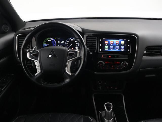 Mitsubishi OUTLANDER 2.4 PHEV INTENSE+ 4WD + LEDER EXCLUSIVE | 360 CAMERA | CARPLAY | TREKHAAK | STOEL/STUURVERW.