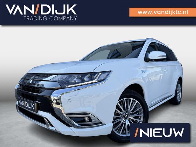 Mitsubishi OUTLANDER 2.4 PHEV Intense ?SOH 75.1% ?Full LED ?Camera ?Half Leder Alcantara ?Cruise ?Apple Carplay & Android Auto ?Stoelverwarming ?Trekhaak