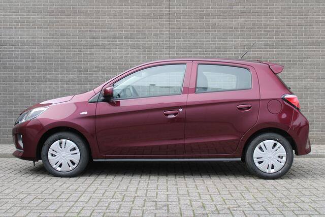 Mitsubishi SPACE STAR 1.2 Active Airco, Apple carplay/Android auto, Audio/DAB, Elek.verst.buitenspiegels en ramen voor, Private Lease ¤ 290,-
