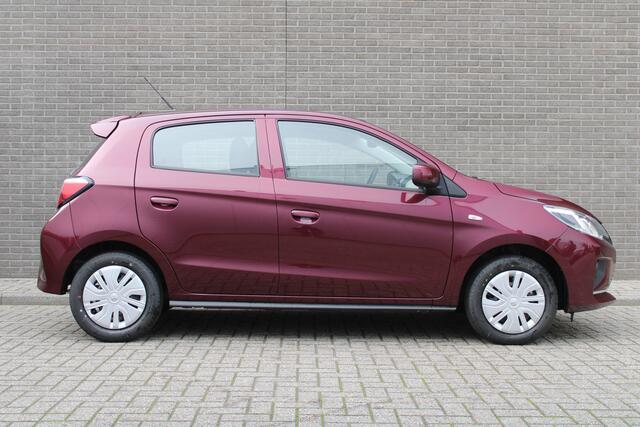 Mitsubishi SPACE STAR 1.2 Active Airco, Apple carplay/Android auto, Audio/DAB, Elek.verst.buitenspiegels en ramen voor, Private Lease ¤ 290,-