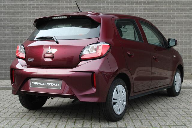 Mitsubishi SPACE STAR 1.2 Active Airco, Apple carplay/Android auto, Audio/DAB, Elek.verst.buitenspiegels en ramen voor, Private Lease ¤ 290,-