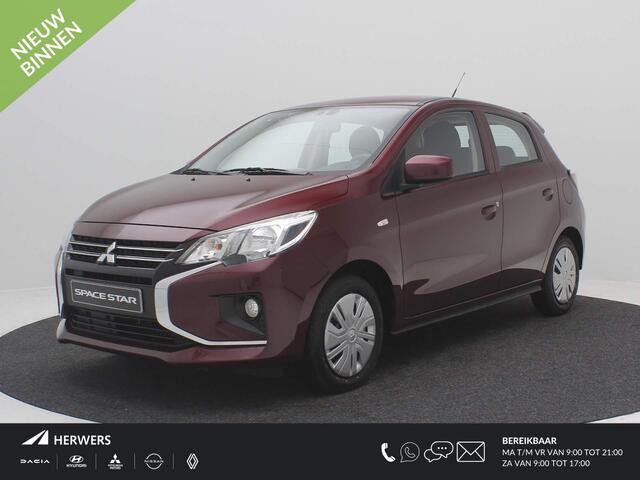 Mitsubishi SPACE STAR 1.2 Active / Op = Op Voordeel ¤1.750,- / Rijklaarprijs ¤ 18.885,- / Direct Leverbaar / 5 Persoons! / 8 Jaar Fabrieksgarantie / Apple CarPlay & Android Auto / Airco /