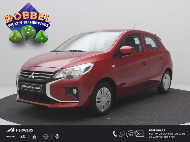 Mitsubishi SPACE STAR 1.2 Connect+ / ¤2.750,- Op = Op Voordeel / ¤18.335,- Rijklaarprijs / Nieuw Uit Voorraad Leverbaar / 5 Persoons! / 8 Jaar Fabrieksgarantie /