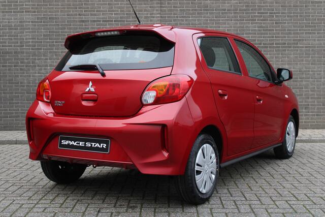 Mitsubishi SPACE STAR 1.2 Connect+ 70PK 5DRS Airco, Apple carplay/Android auto, Audio/DAB, Elek.verst.buitenspiegels en ramen voor,