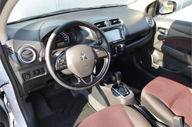 Mitsubishi SPACE STAR 1.2 CVT BLACK EDITION CLEARTEC | HOGE ZIT | AUTOMAAT | NAVIGATIE | 15'' LICHTMETAAL | FABRIEKSGARANTIE TOT 06-2029* | ALL IN RIJKLAARPRIJS
