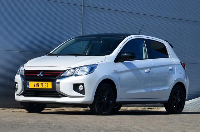 Mitsubishi SPACE STAR 1.2 CVT BLACK EDITION CLEARTEC | HOGE ZIT | AUTOMAAT | NAVIGATIE | 15'' LICHTMETAAL | FABRIEKSGARANTIE TOT 06-2029* | ALL IN RIJKLAARPRIJS