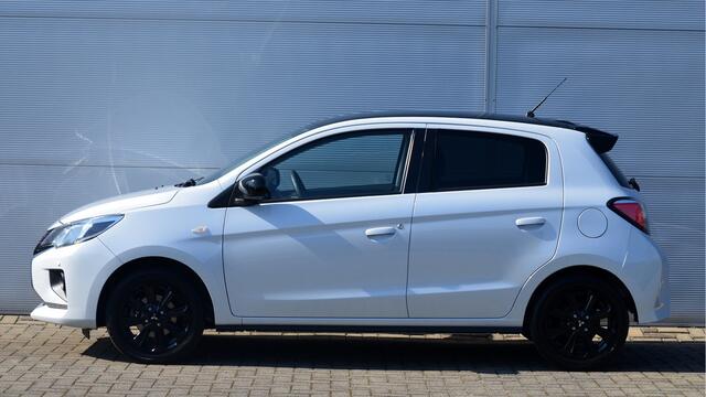 Mitsubishi SPACE STAR 1.2 CVT BLACK EDITION CLEARTEC | HOGE ZIT | AUTOMAAT | NAVIGATIE | 15'' LICHTMETAAL | FABRIEKSGARANTIE TOT 06-2029* | ALL IN RIJKLAARPRIJS