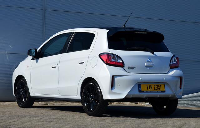 Mitsubishi SPACE STAR 1.2 CVT BLACK EDITION CLEARTEC | HOGE ZIT | AUTOMAAT | NAVIGATIE | 15'' LICHTMETAAL | FABRIEKSGARANTIE TOT 06-2029* | ALL IN RIJKLAARPRIJS