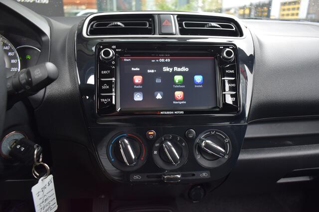 Mitsubishi SPACE STAR 1.0i-12V ISG Active 5-Drs Airco Navigatie BT+USB PrivacyGlas 14"LMV 10.000km! Dealeronderhouden 8jr.Garantie
