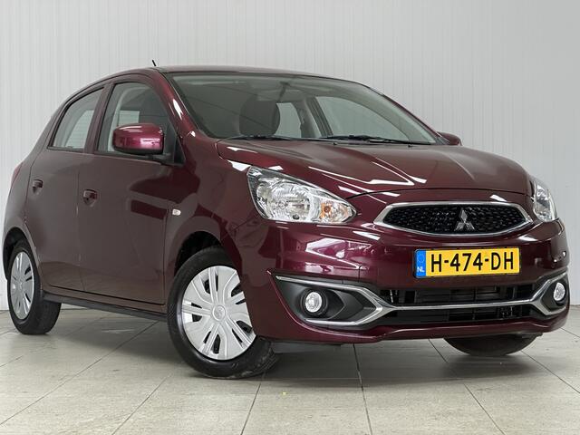 Mitsubishi SPACE STAR 1.0 Cool+/ Airco/ C.V. Afstand/ Elek. pakket/ Isofix/ Radio-CD AUX & USB/ Getint glas/ Dagrijverl./ Dakspoiler/ Metallic lak.