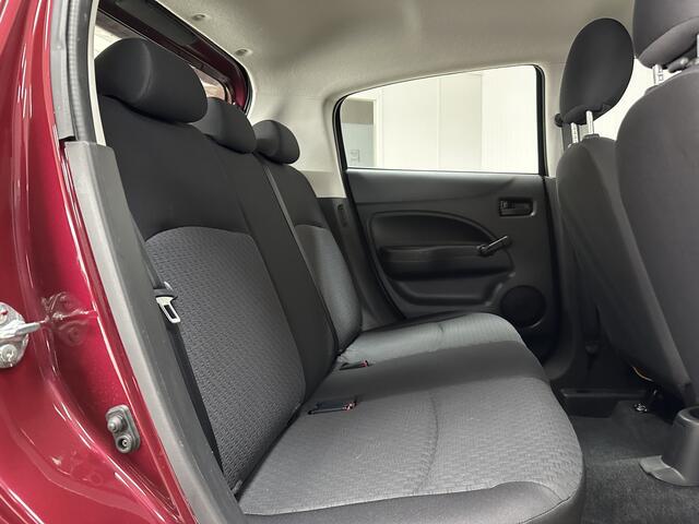 Mitsubishi SPACE STAR 1.0 Cool+/ Airco/ C.V. Afstand/ Elek. pakket/ Isofix/ Radio-CD AUX & USB/ Getint glas/ Dagrijverl./ Dakspoiler/ Metallic lak.