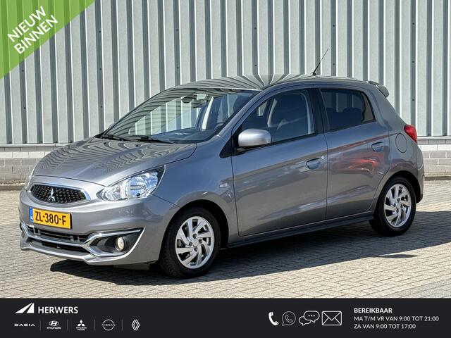 Mitsubishi SPACE STAR 1.0 Active / Trekhaak t.b.v. fietsendrager / Airco / Navigatie / Apple CarPlay/Android Auto / Lichtmetalen velgen / All seasonbanden /