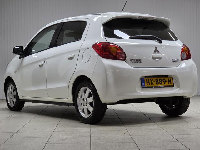 Mitsubishi SPACE STAR 1.0 Bright/ 14'' LMV/ Clima/ Extra getint glas/ Elek. pakket/ Isofix/ Radio-CD AUX/ LEDER. Stuurw./ Dakspoiler/ Dagrijverl.