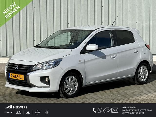 Mitsubishi SPACE STAR 1.2 Dynamic / Dealer Onderhouden / Fabrieksgarantie t/m 02-2031 / Trekhaak afneembaar / Cruise Control / Apple CarPlay/Android Auto / Lichtmetalen Velgen / Climate Control / Camera /