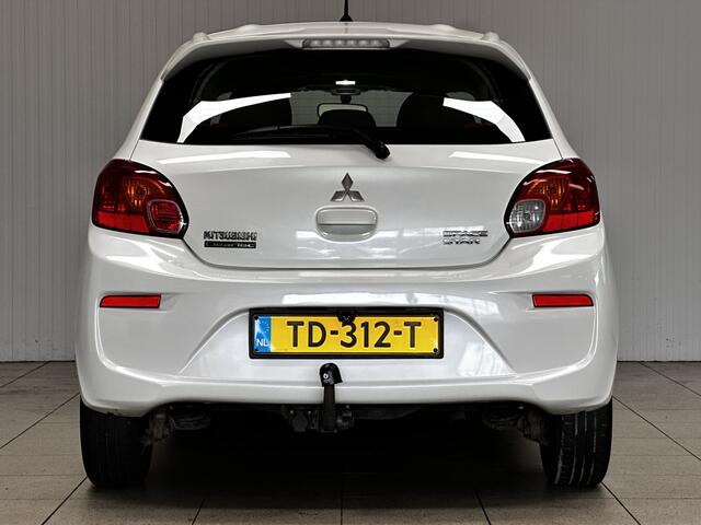 Mitsubishi SPACE STAR 1.0 Cool+/ Trekhaak/ Camera/ Parelmoer Wit!/ Navi/ Airco/ Elek. pakket/ Isofix/ Bluetooth/ Getint glas.