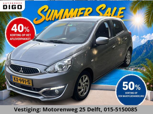 Mitsubishi SPACE STAR 1.2 LIFE GRAYLINE 2e EIGENARESSE. CRUISE CONTROLL. AIRCO.SPORTVELGEN.DAKSPOLER.PRIVACY GLASS