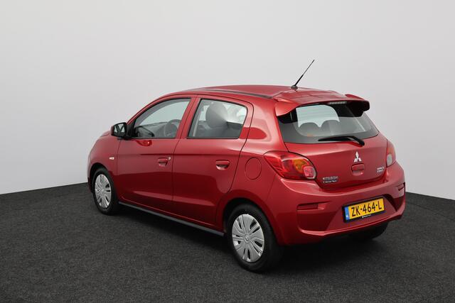 Mitsubishi SPACE STAR 1.0 Cool+/ Airco!/ C.V.Afstand/ Elek.Pakket/ Radio-CD+AUX/ Deelbare Achterbank/ Dakspoiler/ Metallic Lak.