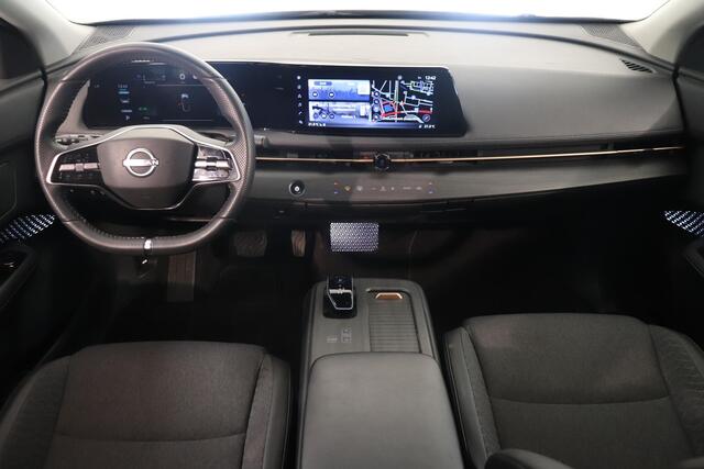 Nissan Ariya Advance 66 kWh | Warmtepomp | 22 KWH lader | 360° Camera | elektr. achterklep | Stuur & stoel verwarming |