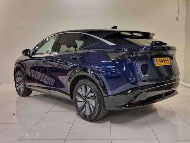 Nissan Ariya Evolve 66 kWh | SOH 98% | 22kW Lader | Panoramadak | BOSE Audio | Elektrische Achterklep |