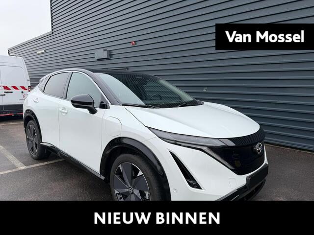 Nissan Ariya Evolve 66 kWh | 2WD | 22 KW Charger | 20'' Inch Velgen | Nieuw uit voorraad leverbaar!