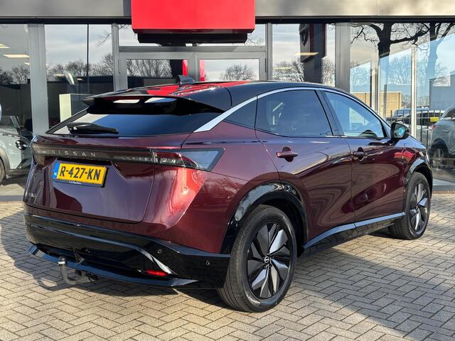 Nissan Ariya Evolve 87 kWh | | 360° RONDOMZICHT CAMERA | HEAD-UP DISPLAY | BOSE AUDIO | STOELVERWARMING | SCHUIFDAK | TREKHAAK |