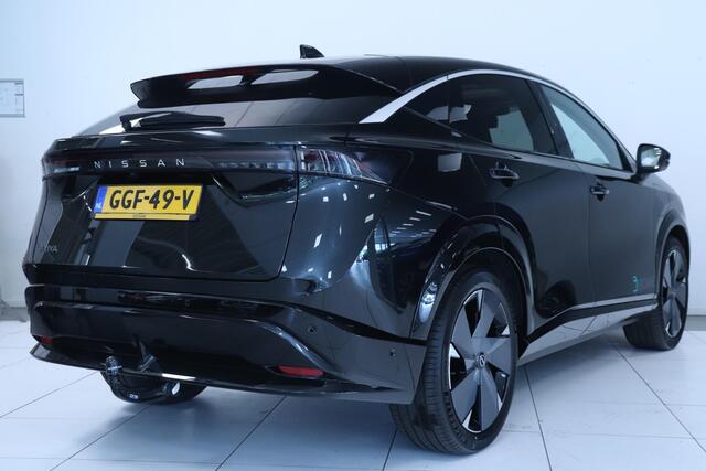 Nissan Ariya Evolve 91 kWh Demo | SOH 98% | TREKHAAK | 20 INCH VELGEN | NAPPA LEDER | Full options | Resterende fabrieksgarantie