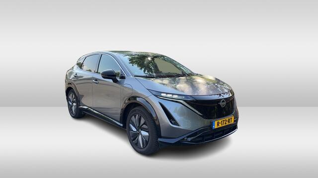 Nissan Ariya Advance 66 kWh / Trekhaak / 360Camera / Keyless / Sfeerverlichting / 19'' / CarPlay / Stoel+Stuurverwarming / Dodehoek / DAB / ACC