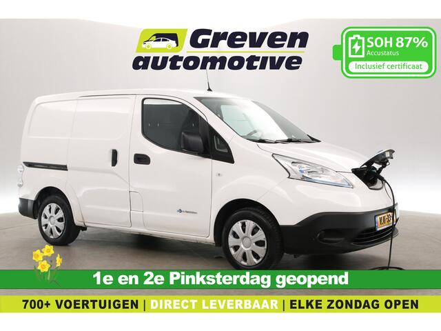 Nissan E-NV200 Business 40 kWh | Snelladen | SOH 87% | Airco | Cruise | Camera | Navi | 2xSchuifdeur | Stoel/stuurverw.