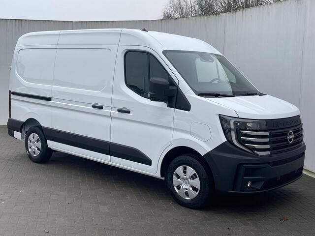 Nissan INTERSTAR -e L2H2 Limited 87 kWh Nieuw te bestellen / ¤ 11.140 KORTING! / Trekgewicht 2000KG / Vaste trekhaak / Schuifdeur links en rechts / Apple Carplay/Android Auto / Achteruitrijcamera / Voorstoelen Verwarmd / Prijs Excl. BTW
