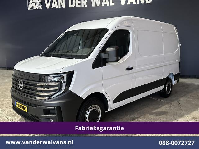 Nissan INTERSTAR NISSAN 2.3 dCi 131pk L2H2 Fabrieksgarantie Euro6 Airco | LED | Apple Carplay | Cruisecontrol | Android Auto Parkeersensoren, Bijrijdersbank, 2500kg trekvermogen