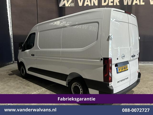 Nissan INTERSTAR NISSAN 2.3 dCi 131pk L2H2 Fabrieksgarantie Euro6 Airco | LED | Apple Carplay | Cruisecontrol | Android Auto Parkeersensoren, Bijrijdersbank, 2500kg trekvermogen