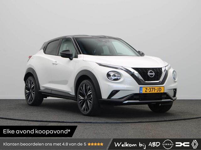 Nissan JUKE 116PK DIG-T N-Design | Parkeersensoren Voor en Achter met Achteruitrijcamera | Cruise Control | Bose Audio | Lederen/Alcantara Bekleding |
