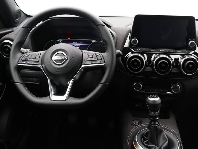 Nissan JUKE 116PK DIG-T N-Design | Parkeersensoren Voor en Achter met Achteruitrijcamera | Cruise Control | Bose Audio | Lederen/Alcantara Bekleding |