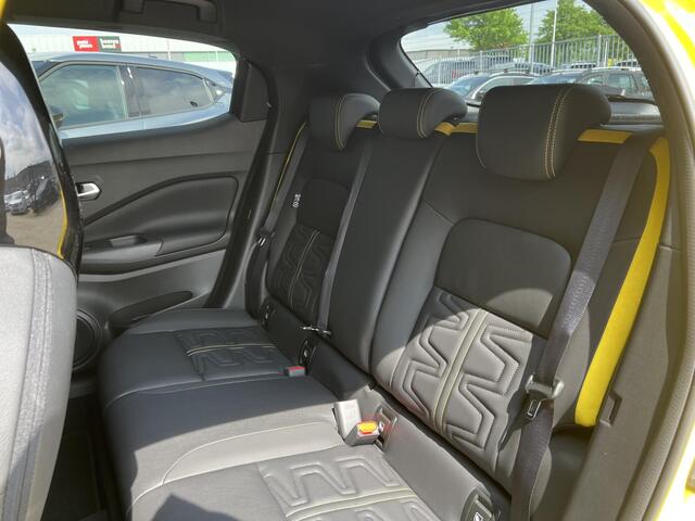 Nissan JUKE 1.6 Hybrid 143 N-Sport |NU BIJ ONS IN DE SHOWROOM DE NIEUWE JUKE N-SPORT IN YELLOW METALLIC EN CARBON BLACK DAK|