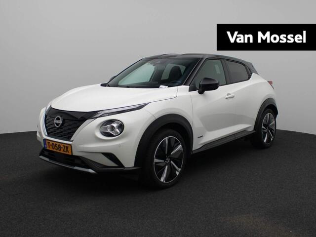 Nissan JUKE 1.6 Hybrid N-Design | Automaat | Navigatie | Achteruitrijcamera | Half-Leder | Parkeersensoren voor & achter
