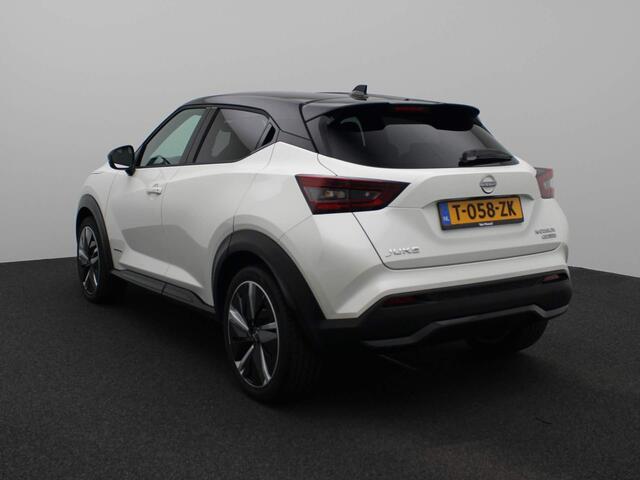 Nissan JUKE 1.6 Hybrid N-Design | Automaat | Navigatie | Achteruitrijcamera | Half-Leder | Parkeersensoren voor & achter