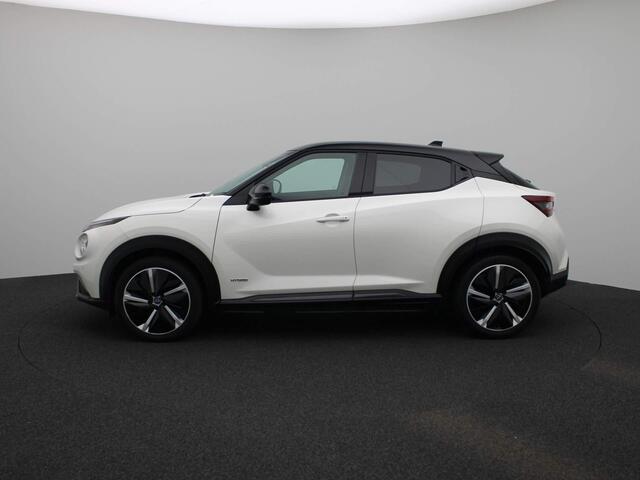 Nissan JUKE 1.6 Hybrid N-Design | Automaat | Navigatie | Achteruitrijcamera | Half-Leder | Parkeersensoren voor & achter