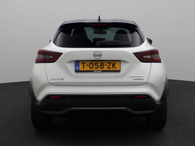 Nissan JUKE 1.6 Hybrid N-Design | Automaat | Navigatie | Achteruitrijcamera | Half-Leder | Parkeersensoren voor & achter