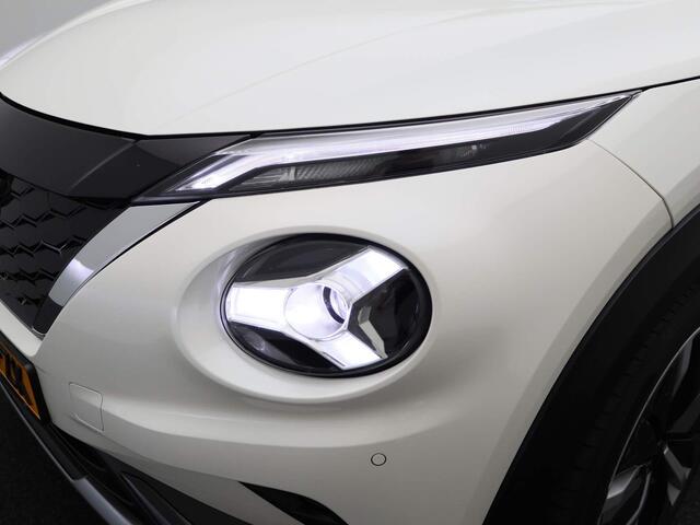 Nissan JUKE 1.6 Hybrid N-Design | Automaat | Navigatie | Achteruitrijcamera | Half-Leder | Parkeersensoren voor & achter