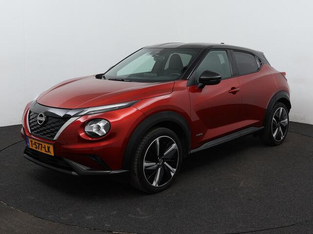 Nissan JUKE 1.6 - 143PK Hybrid N-Design | Climate Control | Navigatie | Half-Lederen bekleding | Lichtmetalen velgen | Parkeersensoren | LED Lampen | Camera |
