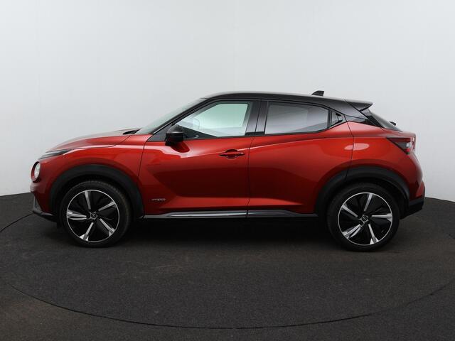 Nissan JUKE 1.6 - 143PK Hybrid N-Design | Climate Control | Navigatie | Half-Lederen bekleding | Lichtmetalen velgen | Parkeersensoren | LED Lampen | Camera |