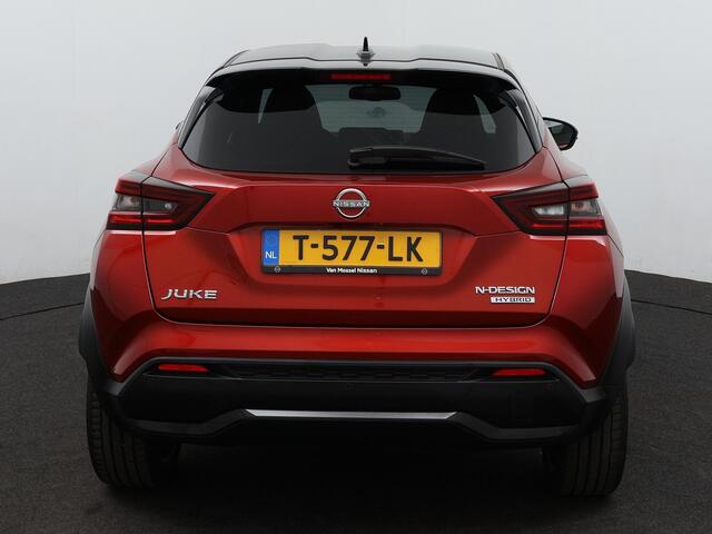 Nissan JUKE 1.6 - 143PK Hybrid N-Design | Climate Control | Navigatie | Half-Lederen bekleding | Lichtmetalen velgen | Parkeersensoren | LED Lampen | Camera |