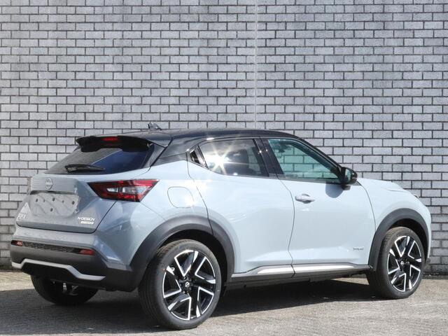 Nissan JUKE 1.6 Hybrid 143 N-Design Nú met ¤ 6.200,- voordeel van ¤ 39.270-, vóór ¤ 32.995,- incl. BTW/BPM