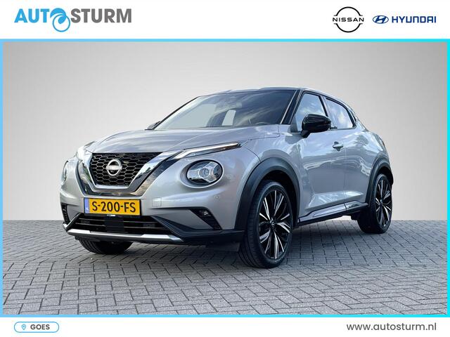 Nissan JUKE 1.0 DIG-T N-Design Technology + Interior Pack | Trekhaak | 360° Camera | BOSE Audio | Adapt. Cruise Control | Leder/Alcantara | Rijklaarprijs!