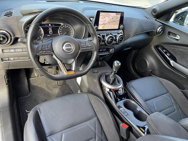 Nissan JUKE 1.0 DIG-T N-Design Technology + Interior Pack | Trekhaak | 360° Camera | BOSE Audio | Adapt. Cruise Control | Leder/Alcantara | Rijklaarprijs!