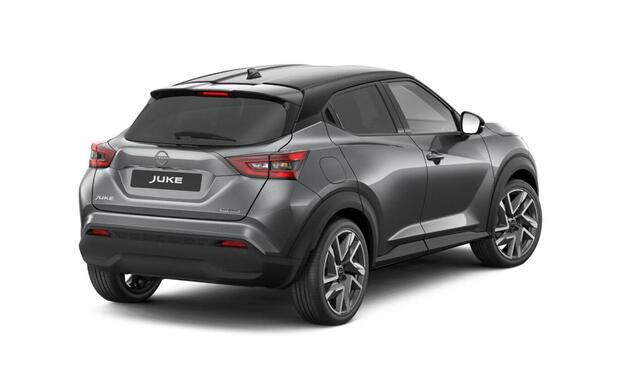 Nissan JUKE Hybrid 143 N-Design | AUTOMAAT | TWO-TONE | COLD PACK | ¤ 6.250,- VOORRAADKORTING |