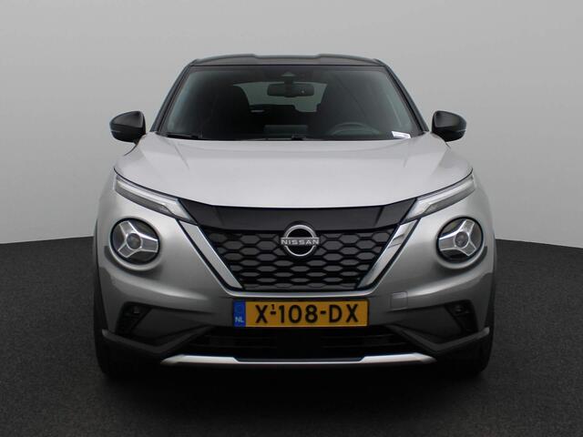 Nissan JUKE 1.6 Hybrid N-Design 143pk | Automaat | Navigatie | Achteruitrijcamera | Half-Leder | Parkeersensoren voor & achter